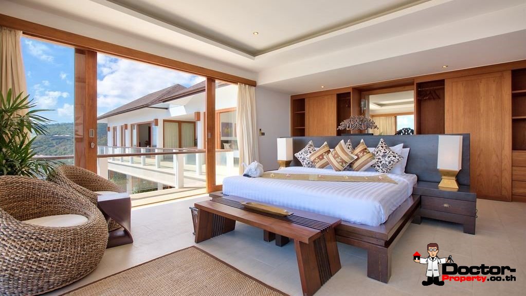Fantastic 4 Bedroom Sea View Villa - Bophut - Koh Samui - for sale